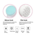 Jorquella Face Wash Brush – 3D Double-Sided Exfoliator for a Spa-Level Glow