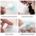 Jorquella Face Wash Brush – 3D Double-Sided Exfoliator for a Spa-Level Glow